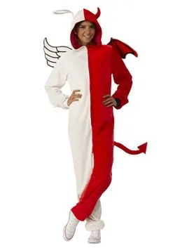 Rubies Costume Co. Inc Adult Angel And Devil Jumpsuit Costume