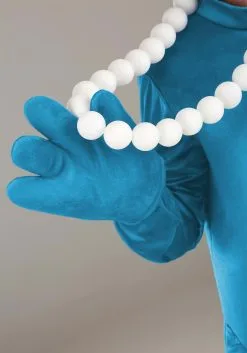 Fun Costumes Blue Hungry Hungry Hippos Adult Costume -Fun Costumes Store adult blue hungry hungry hippos costume alt 5