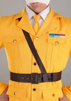 Fun Costumes Colonel Mustard Clue Costume For Men -Fun Costumes Store adult colonel mustard clue costume alt 3