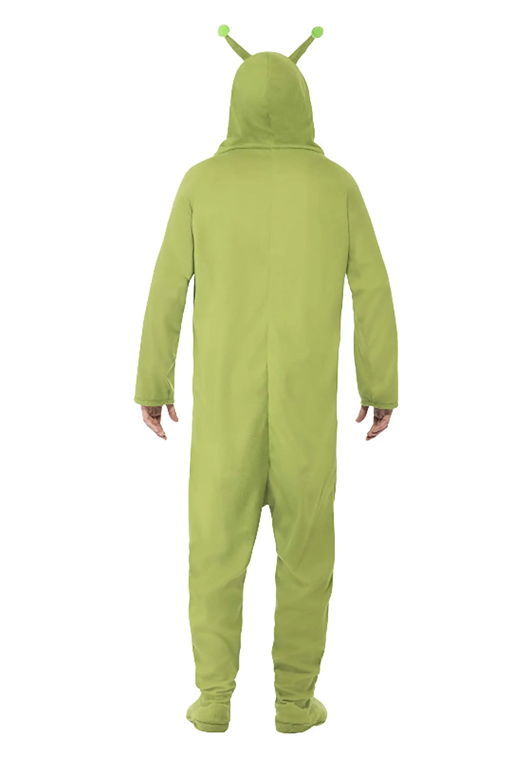 Smiffys Green Alien Jumpsuit Costume For Adults 2 Smiffys Green Alien Jumpsuit Costume For Adults - Image 2