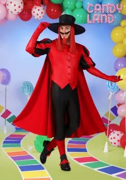 Fun Costumes Lord Licorice Candyland Costume For Adults