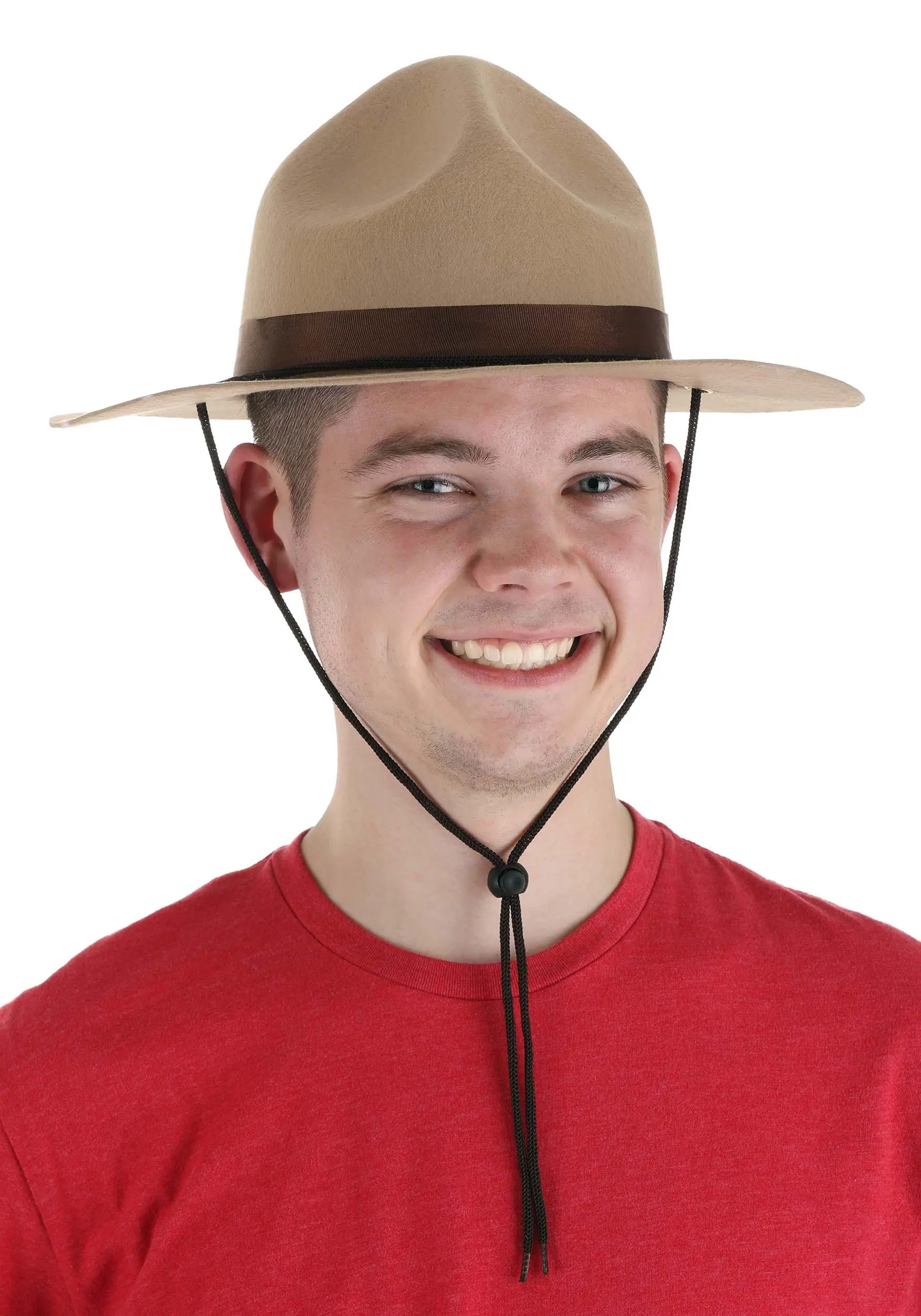 Elope Mountie Costume Hat For Adults 3 Elope Mountie Costume Hat For Adults - Image 3