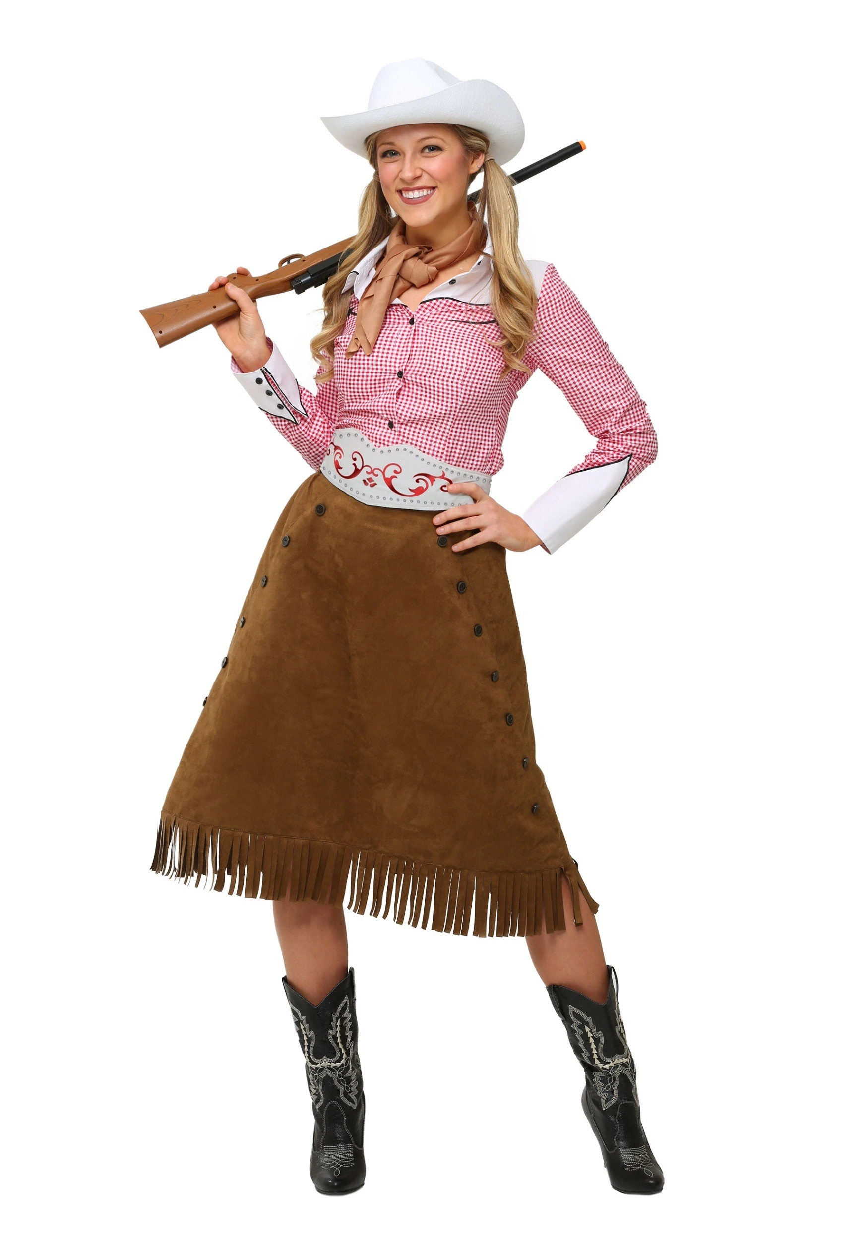 Fun Costumes Adult Rodeo Cowgirl Costume 1 Fun Costumes Adult Rodeo Cowgirl Costume