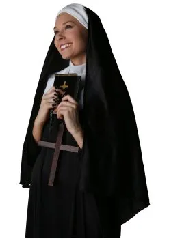 Fun Costumes Traditional Nun Adult Costume -Fun Costumes Store adult traditional nun costume alt 3