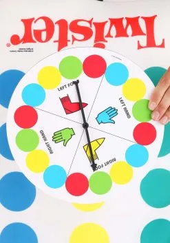 Guangzhou Fashion Travelling Goods Co. Ltd Twister Mat Sandwich Board Costume For Adults -Fun Costumes Store adult twister mat sandwich board costume alt 2