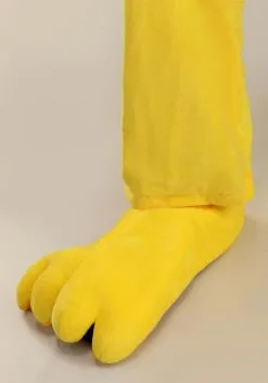 Fun Costumes Yellow Hungry Hungry Hippos Adult Costume -Fun Costumes Store adult yellow hungry hungry hippos costume alt 8