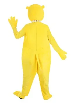 Fun Costumes Yellow Hungry Hungry Hippos Adult Costume -Fun Costumes Store adult yellow hungry hungry hippos costume alt 9