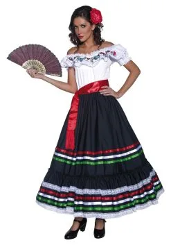 Smiffys Authentic Western Senorita Costume
