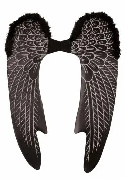 Forum Novelties, Inc Large Black Angel Wings
