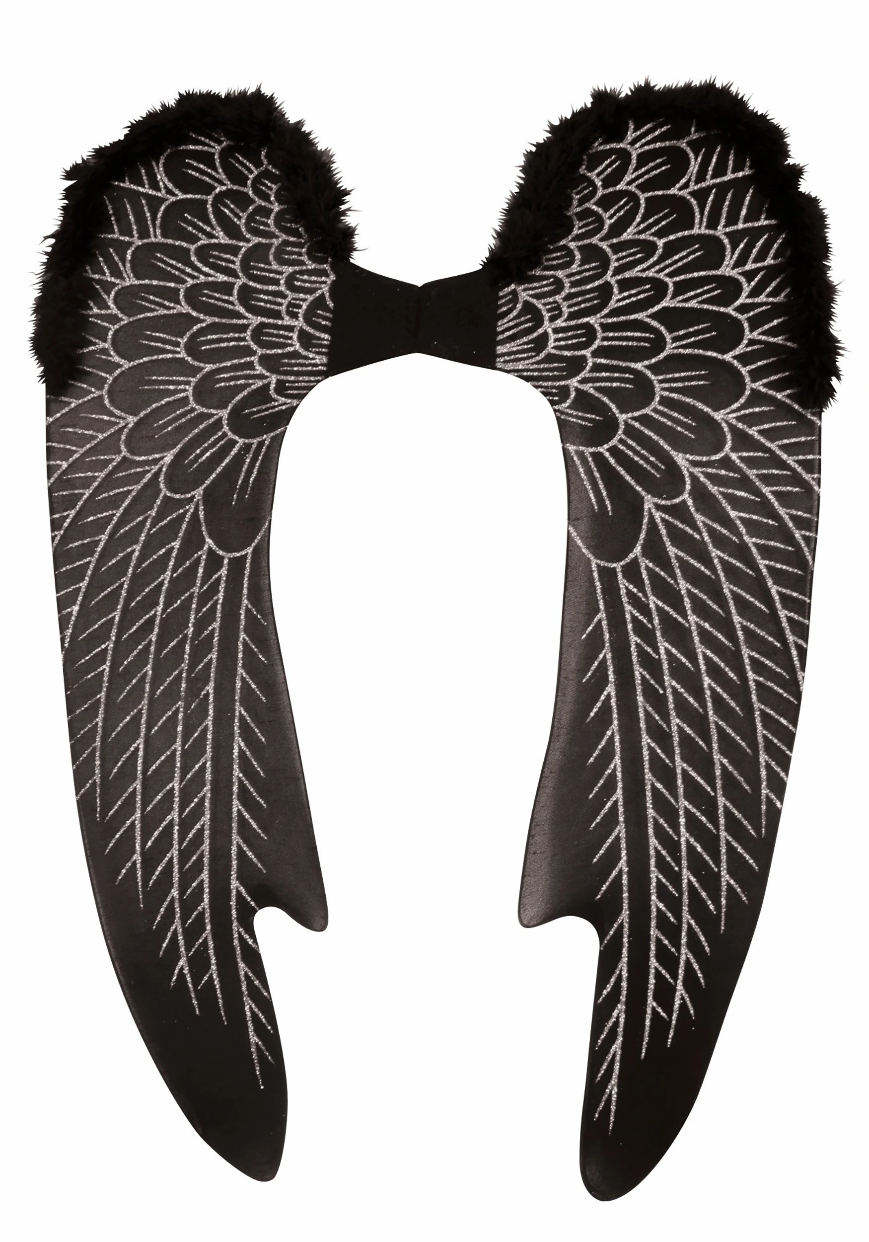 Forum Novelties, Inc Large Black Angel Wings 1 Forum Novelties, Inc Large Black Angel Wings