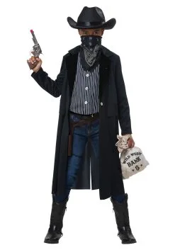 California Costume Collection Wild West Gunslinger Costume For Kids