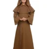 Fun Costumes Child Brown Monk Robe Costume