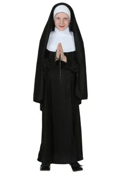 Fun Costumes Girl's Catholic Nun Costume