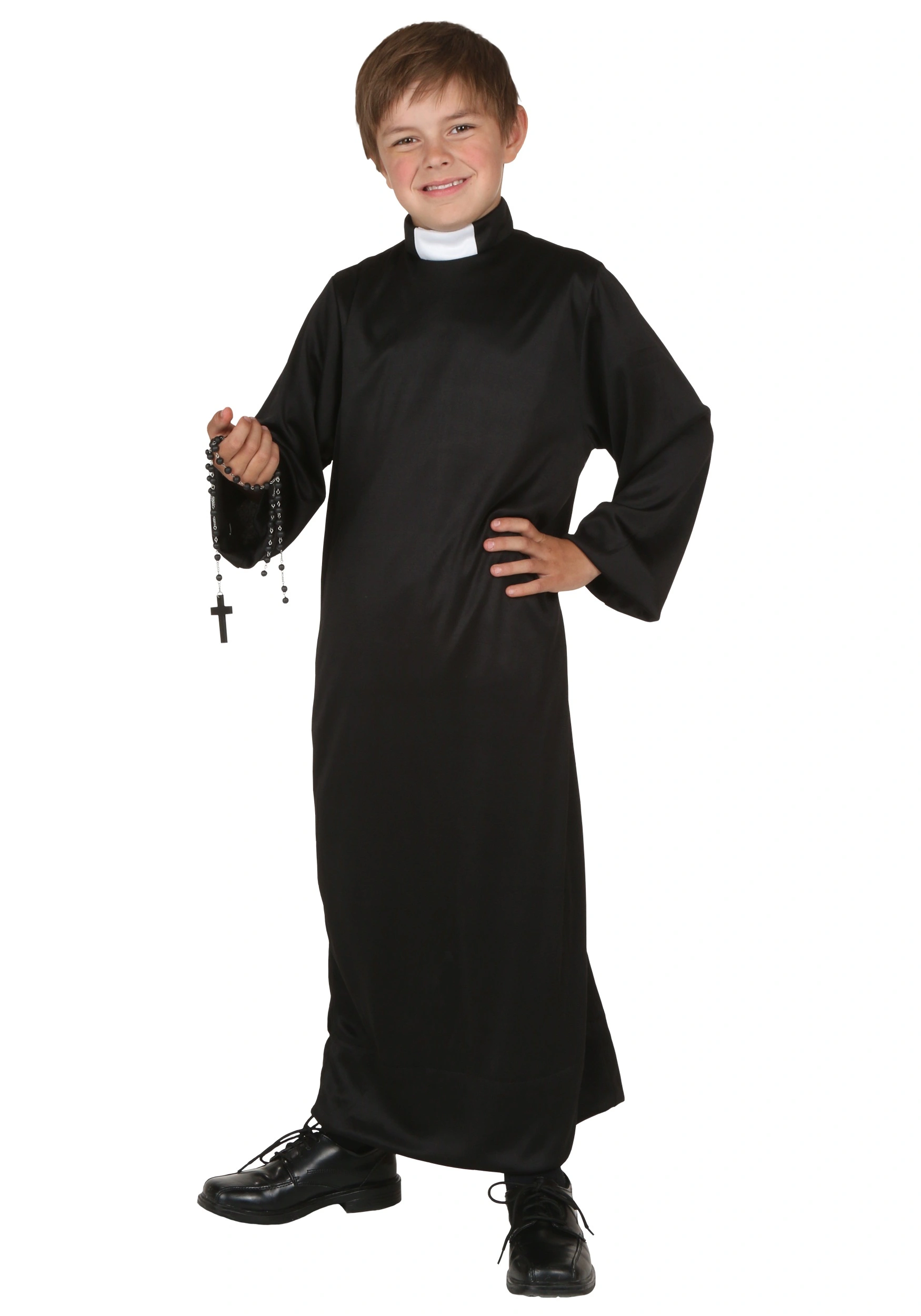 Fun Costumes Child Priest Costume 1 Fun Costumes Child Priest Costume