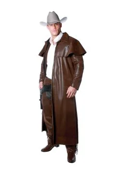 Underwraps Cowboy Duster Costume Coat