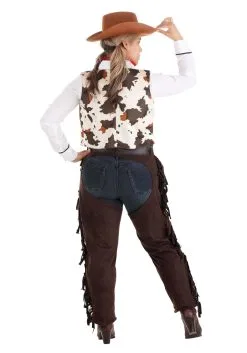 Fun Costumes Adult Cowgirl Chaps Costume 5 Fun Costumes Adult Cowgirl Chaps Costume -Fun Costumes Store cowgirl chaps costume alt 2