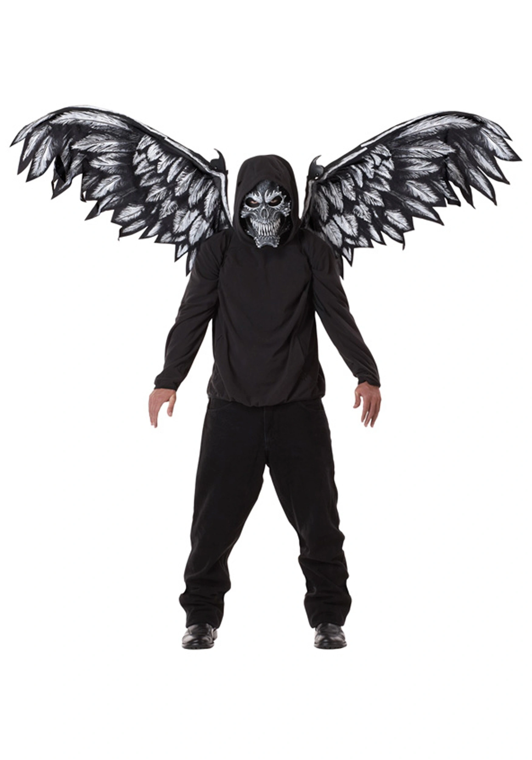 California Costume Collection Fallen Angel Mask And Wings 1 California Costume Collection Fallen Angel Mask And Wings