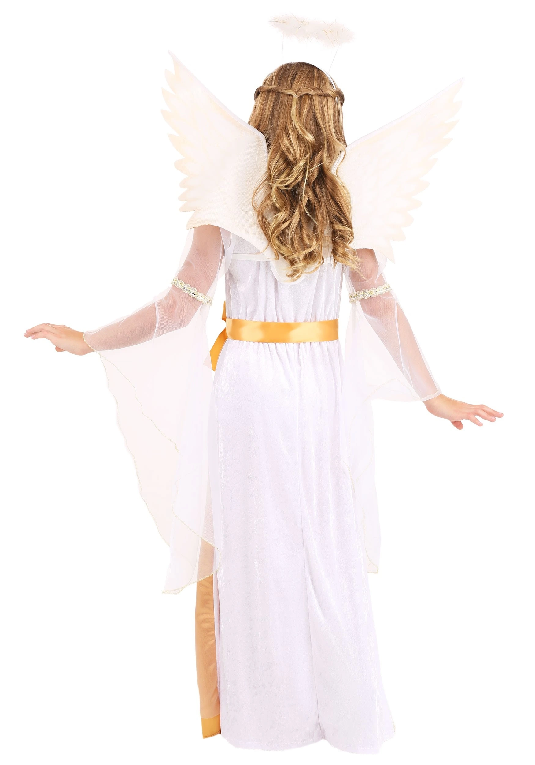 California Costume Collection Girls Guardian Angel Costume 2 California Costume Collection Girls Guardian Angel Costume - Image 2