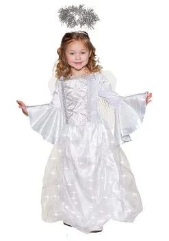 Underwraps Girls' Light Up Angel Costume
