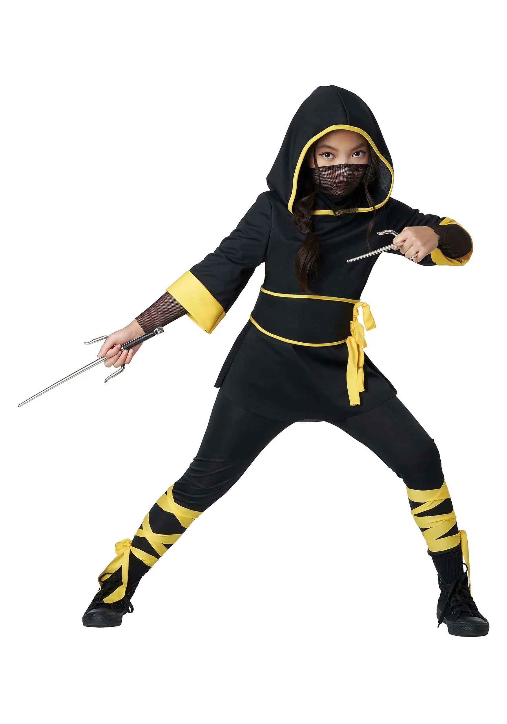 California Costume Collection Lightning Ninja Costume For Girls 1 California Costume Collection Lightning Ninja Costume For Girls