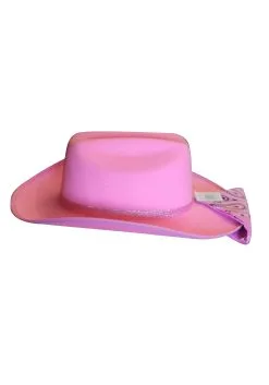 Aeromax Pink Sparkle Girl's Cowboy Hat & Bandana Set 10 Aeromax Pink Sparkle Girl's Cowboy Hat & Bandana Set -Fun Costumes Store girls pink sparkle cowboy hat bandana set alt 4