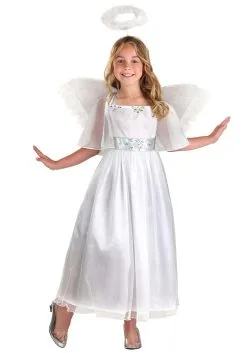 Suzhou Zhongsheng Imp & Exp Co., Ltd Shimmering Angel Girl's Costume 9 Suzhou Zhongsheng Imp & Exp Co., Ltd Shimmering Angel Girl's Costume -Fun Costumes Store girls shimmering angel costume alt 2