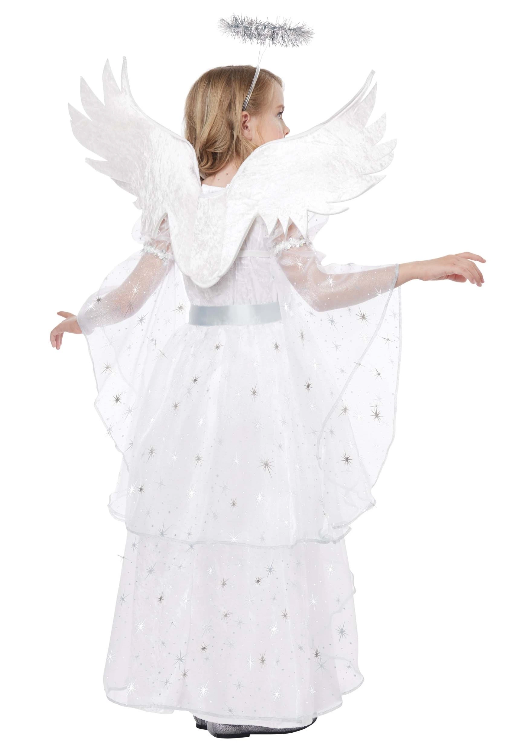 California Costume Collection Girls Starlight Angel Costume 2 California Costume Collection Girls Starlight Angel Costume - Image 2