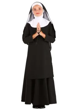 Fun Costumes Deluxe Nun Costume For Kids