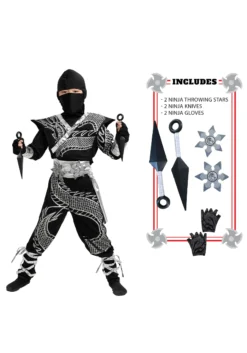 Joyin Dragon Ninja Costume For Kids -Fun Costumes Store kids dragon ninja costume alt 4