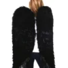 Zucker Feather Large Black Feather Angel Wings