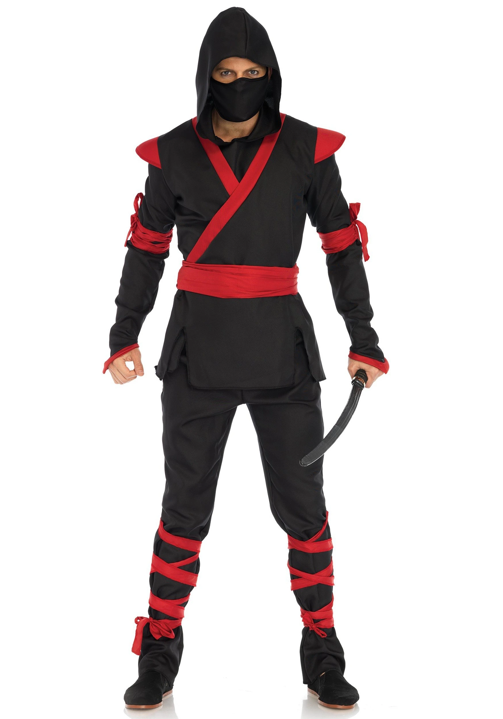 LEG AVENUE Ninja Costume For Men 1 LEG AVENUE Ninja Costume For Men