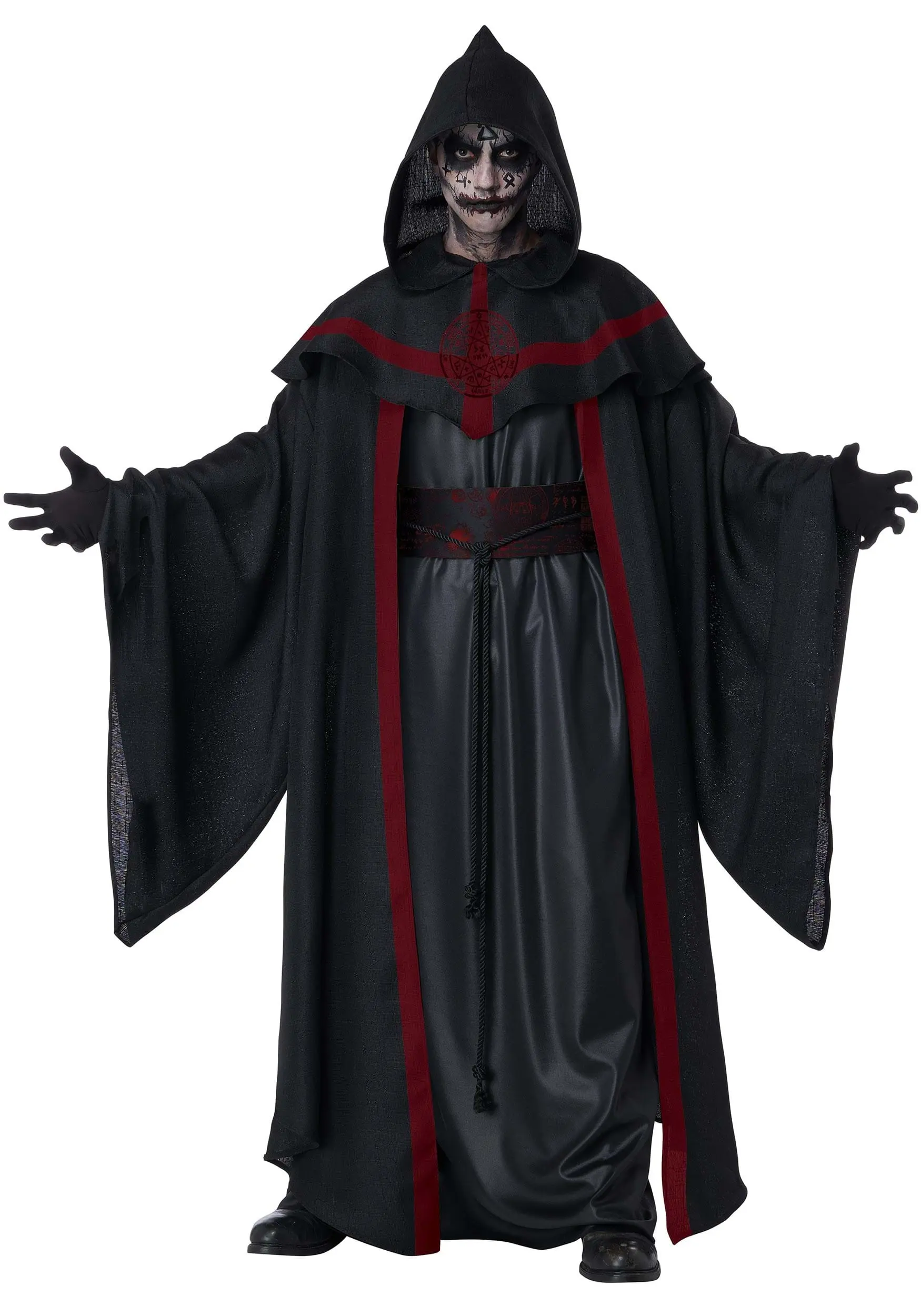 California Costume Collection Dark Rituals Robe For Men 1 California Costume Collection Dark Rituals Robe For Men