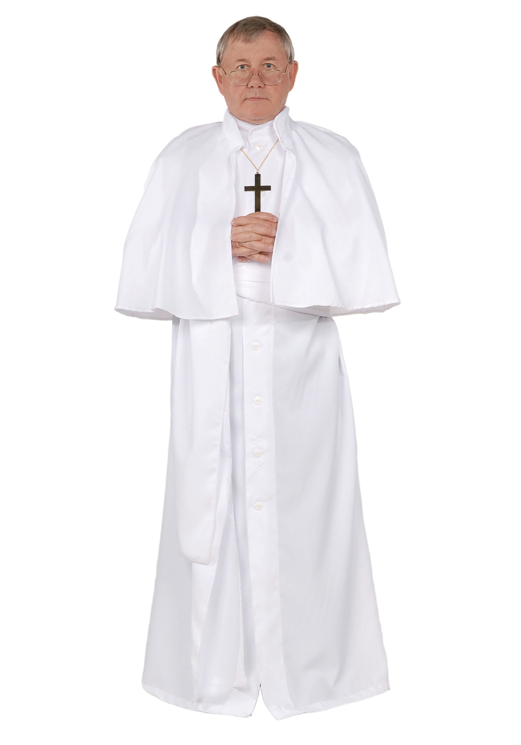 Underwraps Men's Plus Size Pope Costume 1 Underwraps Men's Plus Size Pope Costume