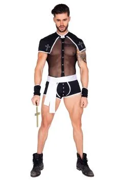 Roma Sexy Sinful Confession Costume For Men