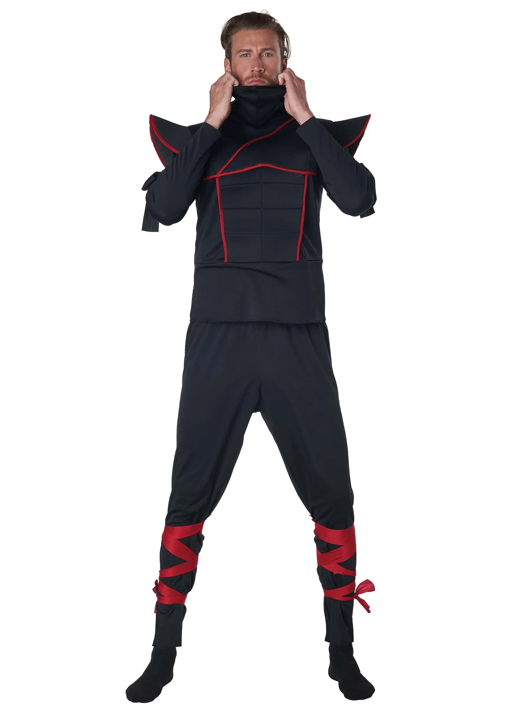 California Costume Collection Men's Stealth Ninja Costume 2 California Costume Collection Men's Stealth Ninja Costume - Image 2