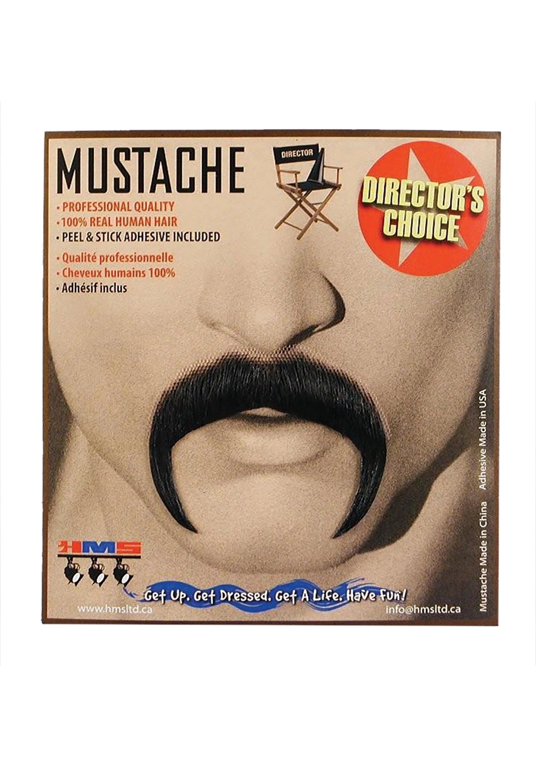H.M. Smallwares Black Horseshoe Mustache Accessory 1 H.M. Smallwares Black Horseshoe Mustache Accessory