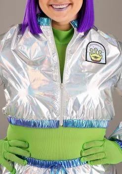 Armada Cosmonaut Alien Plus Size Costume For Women 12 Armada Cosmonaut Alien Plus Size Costume For Women -Fun Costumes Store plus size cosmonaut alien costume alt 5