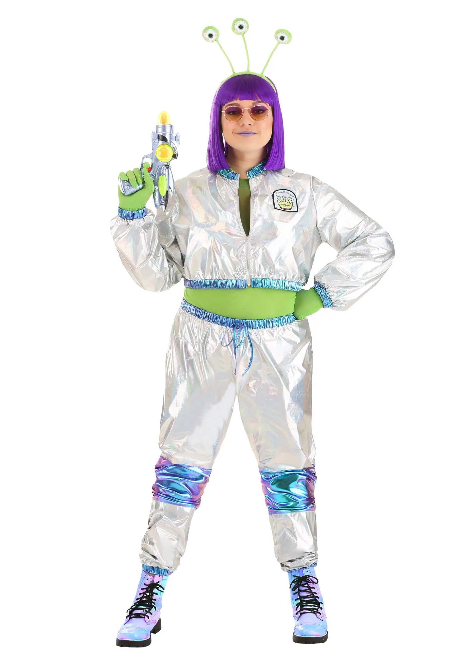 Armada Cosmonaut Alien Plus Size Costume For Women 1 Armada Cosmonaut Alien Plus Size Costume For Women