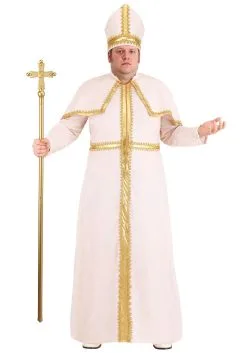 Fun Costumes Plus Size Pious Pope Costume For Men