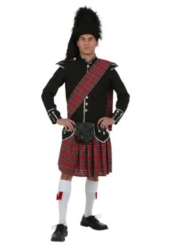 Fun Costumes Plus Size Men's Scottish Costume