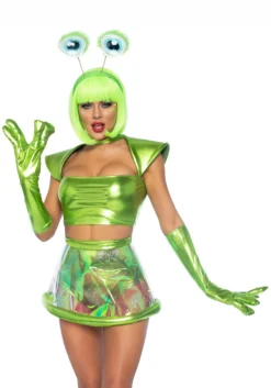 LEG AVENUE Sexy Women's Beam Me Up Babe Costume -Fun Costumes Store sexy beam me up babe womens costume alt 2