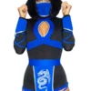 LEG AVENUE Sexy Blue Dragon Ninja Plus Costume For Women