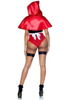 LEG AVENUE Naughty Miss Red Women's Sexy Costume -Fun Costumes Store sexy naughty miss red womens costume alt 3