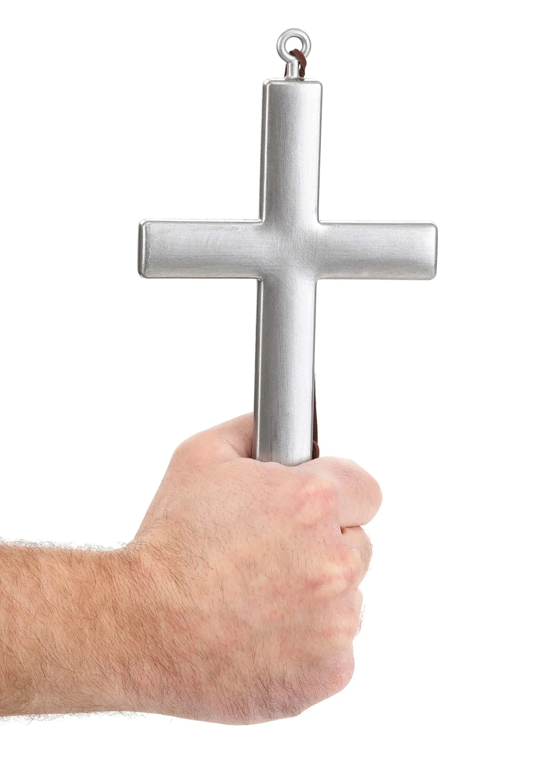 Woo Hing Silver Monk Cross Accessory 3 Woo Hing Silver Monk Cross Accessory - Image 3