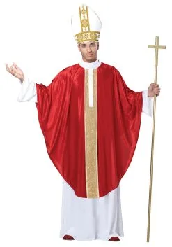 California Costume Collection Pope Costume For Adult Men