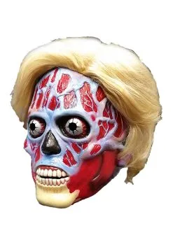 TRICK OR TREAT STUDIOS They Live Female Alien Movie Mask -Fun Costumes Store they live female alien mask alt 2