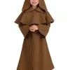 Fun Costumes Brown Monk Robe Costume For Toddlers
