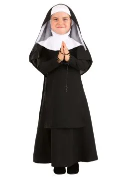 Fun Costumes Deluxe Nun Costume For Toddlers