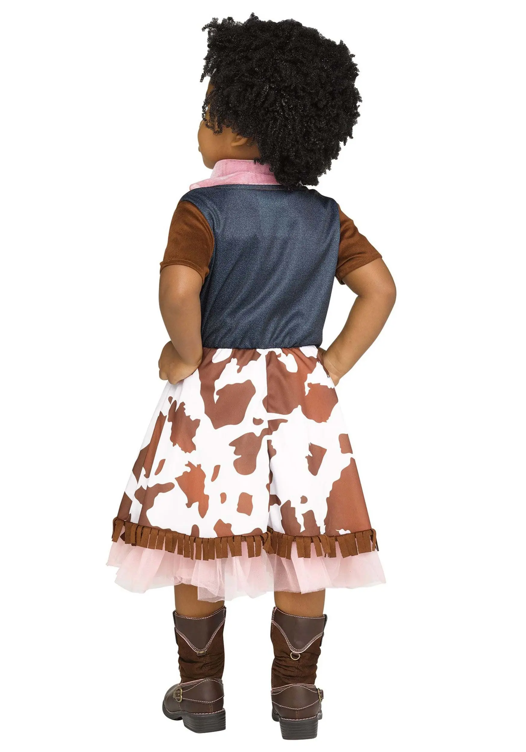 Fun World Rodeo Cowgirl Toddler Costume 2 Fun World Rodeo Cowgirl Toddler Costume - Image 2