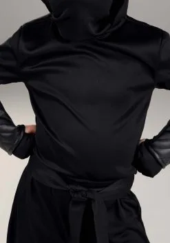 Fun Costumes Stealth Shinobi Ninja Costume For Toddlers -Fun Costumes Store toddler stealth shinobi ninja costume alt 3